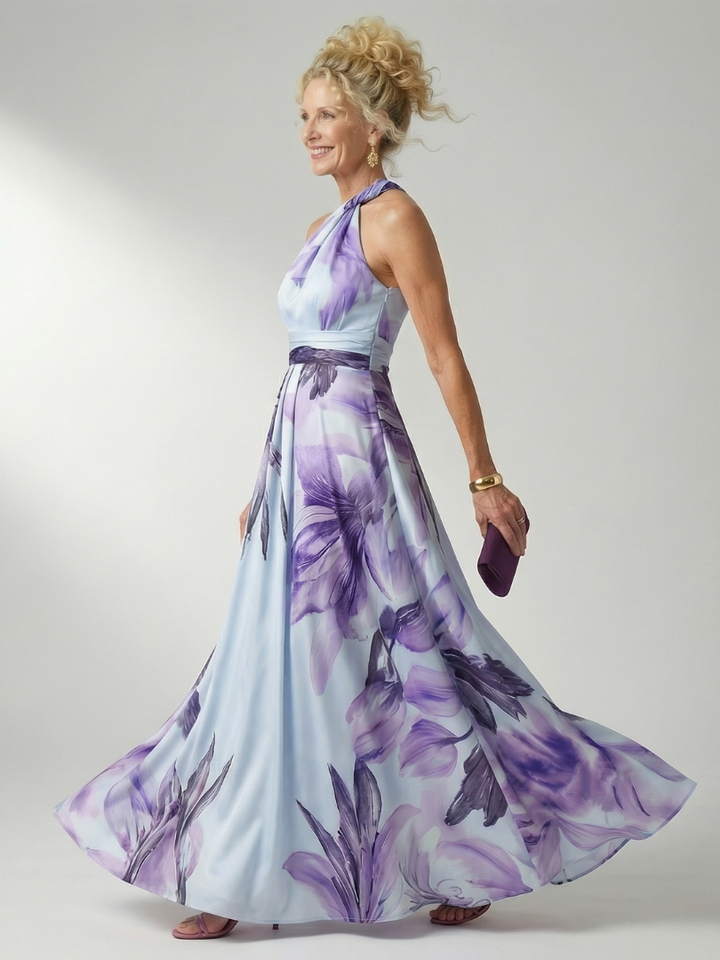 Tivenne | Women's Maxi Dress Halter Neck - Image 9