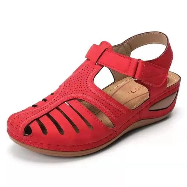 Trevelle | Women's Closed Toe Wedge Sandals - Image 5