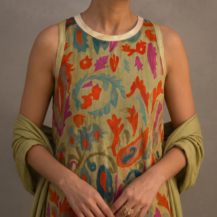 Veldune | Women's Printed Maxi Sundress - Image 1