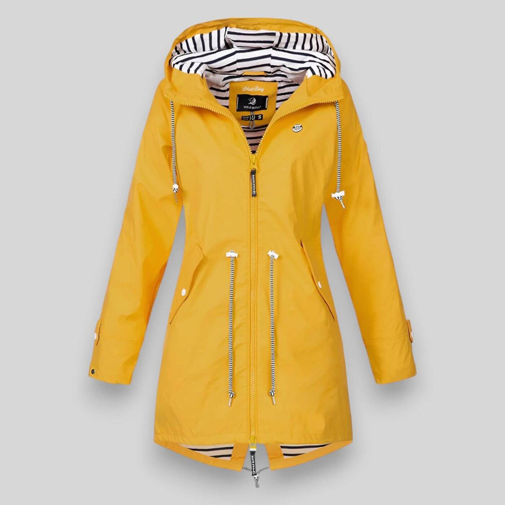 Vesper | Women's Hooded Waterproof Jacket - Navy - Image 2