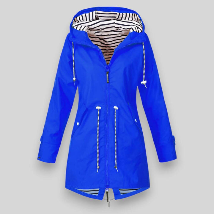 Vesper | Women's Hooded Waterproof Jacket - Navy - Image 5