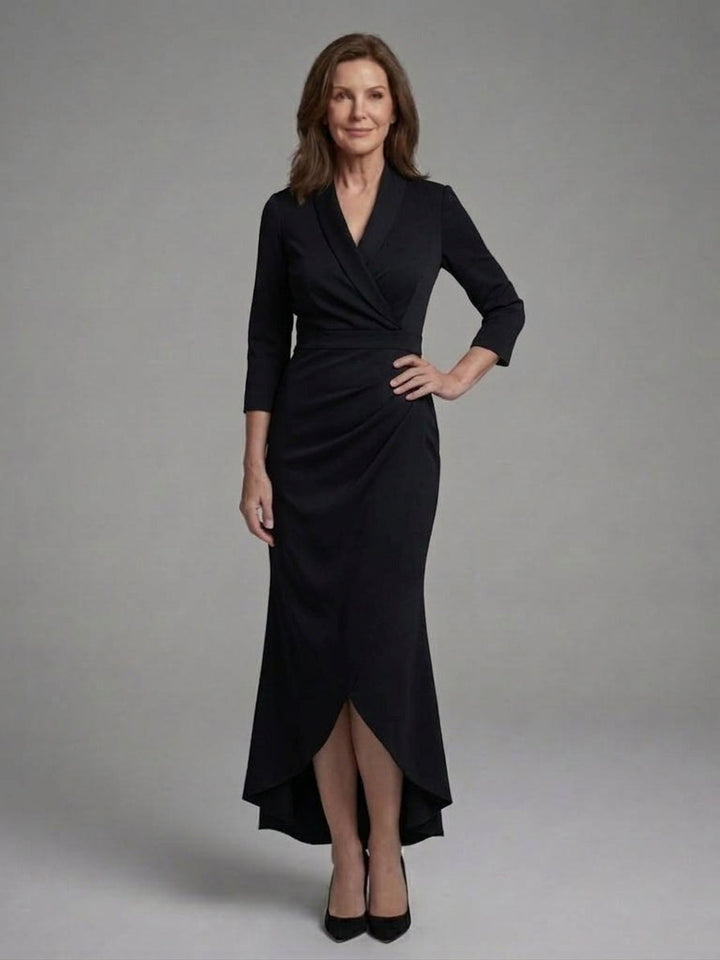 Vordaine | Women's Wrap Midi Dress - Image 10