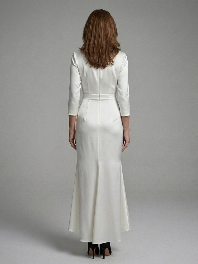 Vordaine | Women's Wrap Midi Dress - Image 4