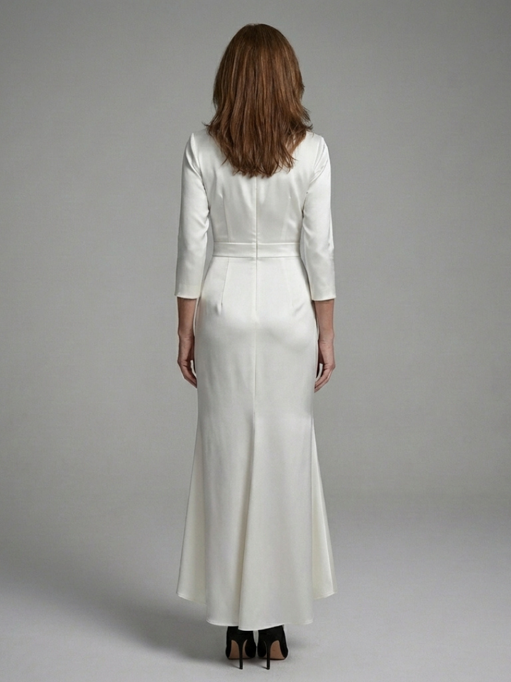 Vordaine | Women's Wrap Midi Dress - Image 4