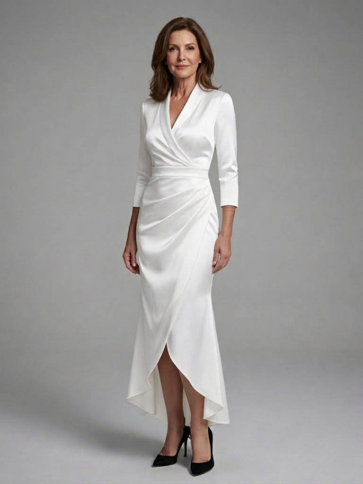 Vordaine | Women's Wrap Midi Dress - Image 9