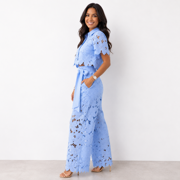 Vorianne | Women's Lace Co-ord Set - Image 5