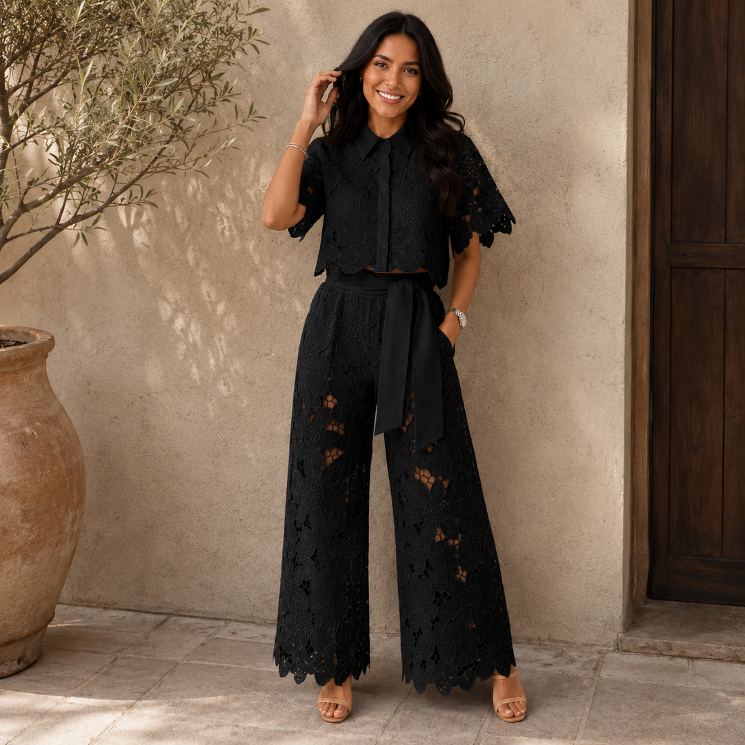 Vorianne | Women's Lace Co-ord Set - Image 6