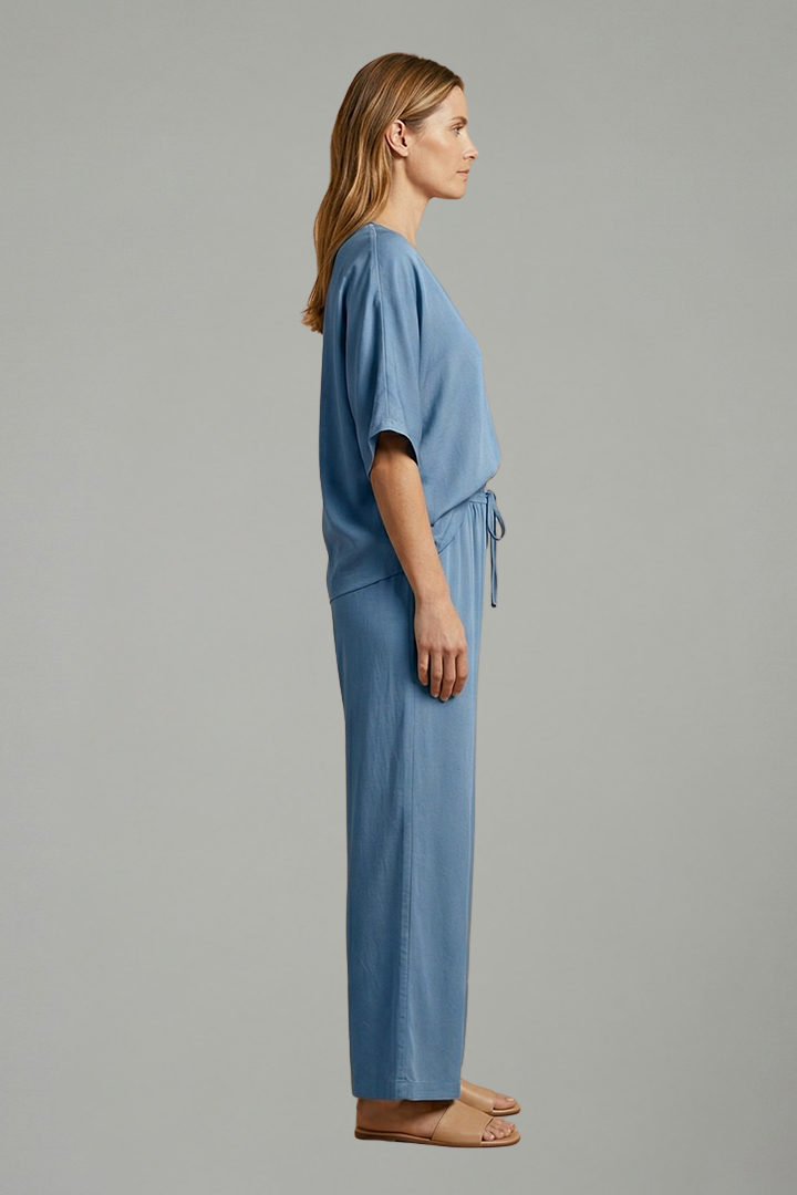 Vornith | Women's Two Piece Set Wide Leg Trousers - Image 6