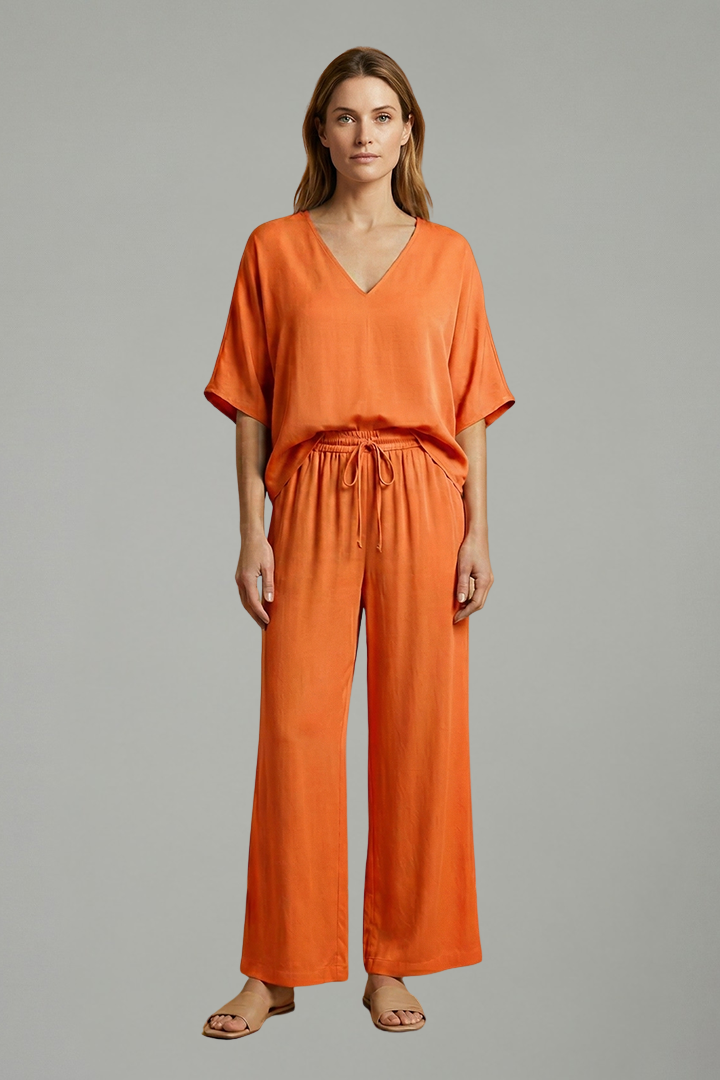Vornith | Women's Two Piece Set Wide Leg Trousers - Image 8