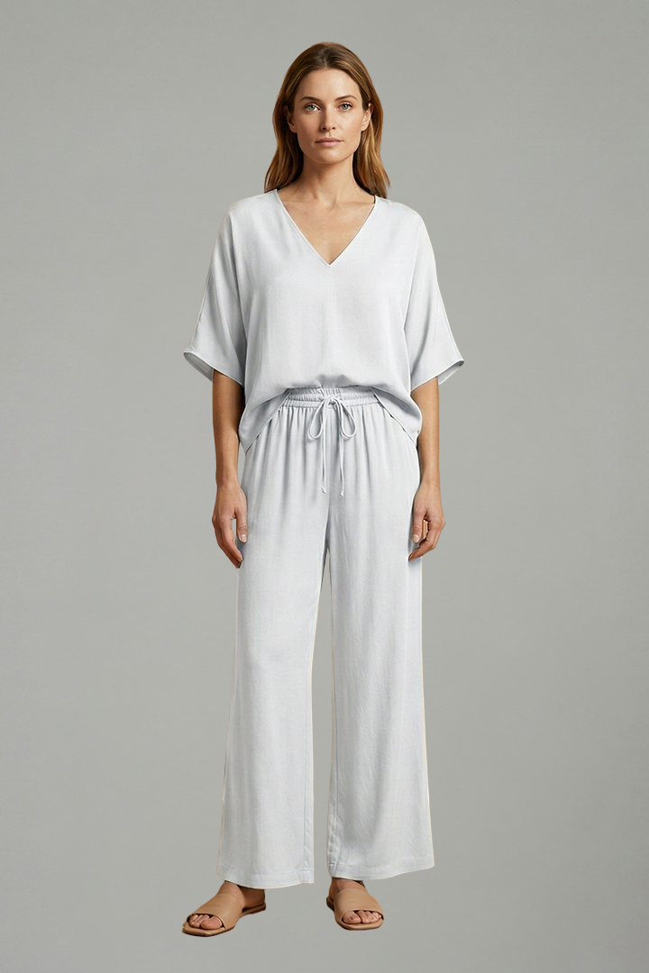 Vornith | Women's Two Piece Set Wide Leg Trousers - Image 9