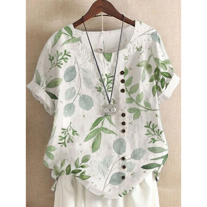 Vornweth | Women's Boho Blouse Dandelion Print Top - Image 8