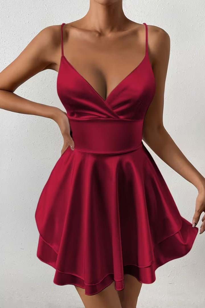 Vorrelle | Women's Cocktail Party Dress Mini - Image 2