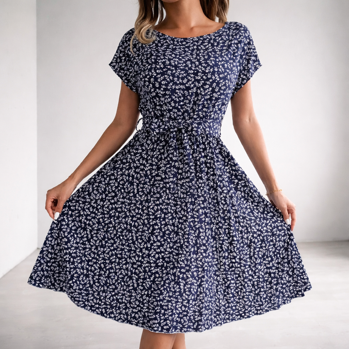 Vorrelle | Women's Summer Midi Dress - Image 1