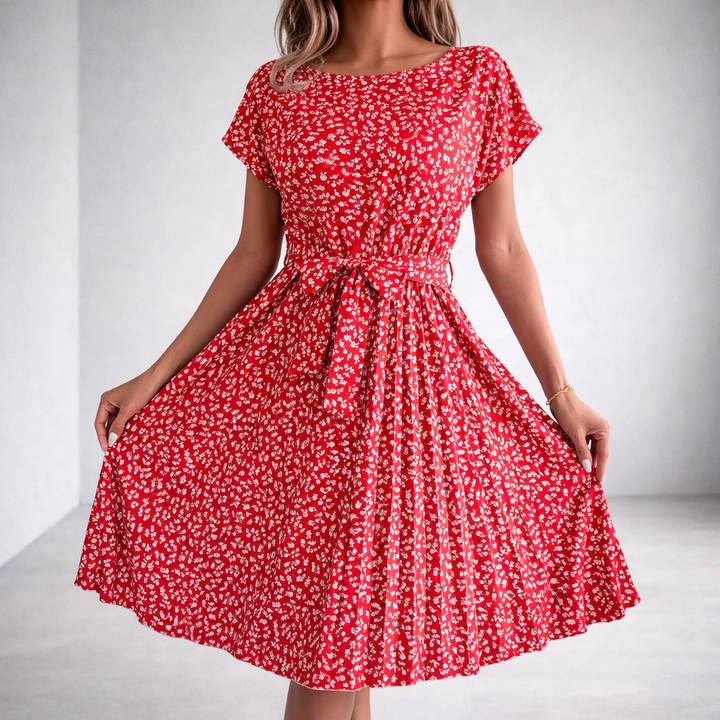 Vorrelle | Women's Summer Midi Dress - Image 2