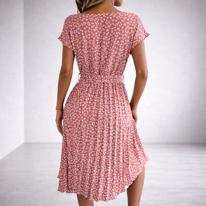 Vorrelle | Women's Summer Midi Dress - Image 7