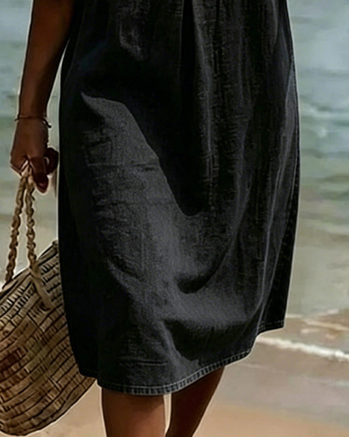 Vorrith | Women's Button Front Midi Sundress - Image 8