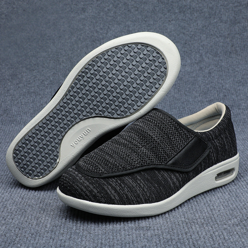 Vyndelle | Women's Orthopedic Sneakers Wide Fit - Black - Image 13