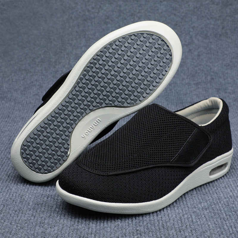 Vyndelle | Women's Orthopedic Sneakers Wide Fit - Black - Image 4