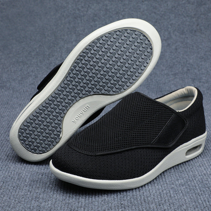 Vyndelle | Women's Orthopedic Sneakers Wide Fit - Black - Image 4