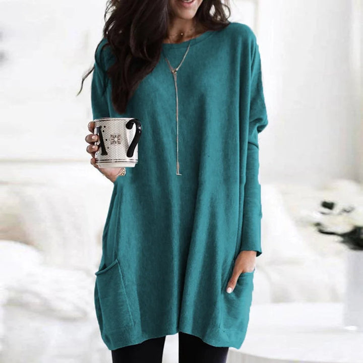Wren | Women's Oversized Long Sleeve Tunic with Pockets - Image 12