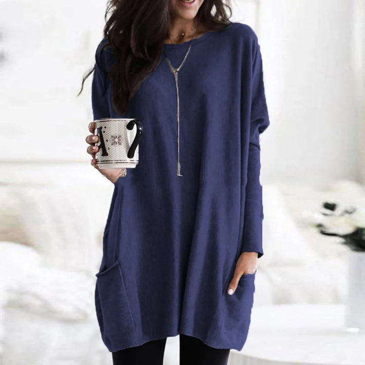 Wren | Women's Oversized Long Sleeve Tunic with Pockets - Image 13
