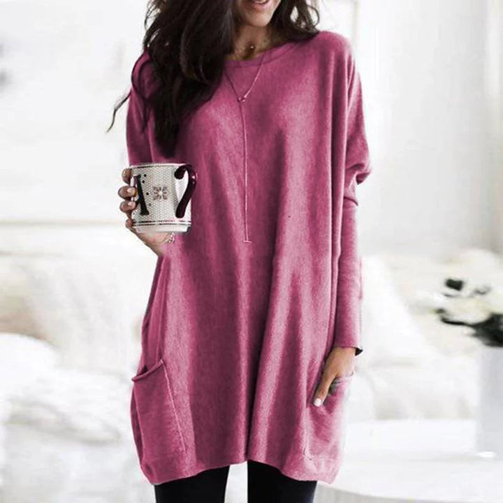 Wren | Women's Oversized Long Sleeve Tunic with Pockets - Image 7