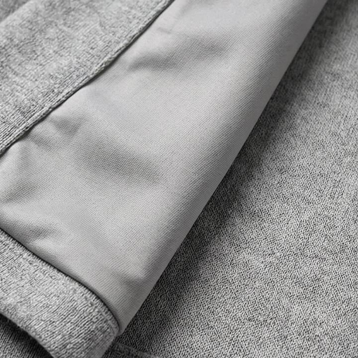 Wrenara | Women's Hooded Cardigan Jacket - Light Grey - Image 9