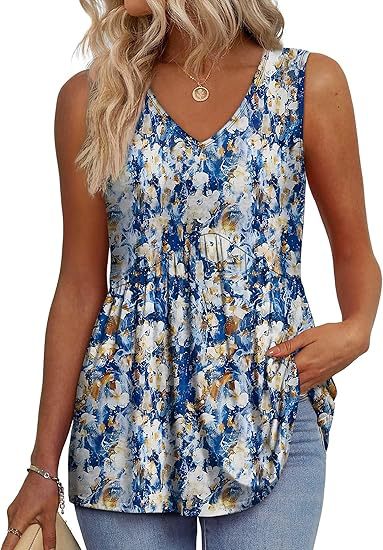 Wrenith | Women's Sleeveless Peplum Tank Top - Black - Image 10