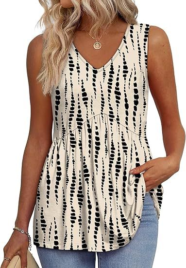 Wrenith | Women's Sleeveless Peplum Tank Top - Black - Image 11