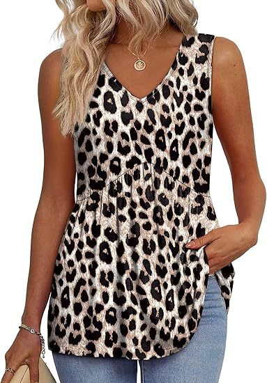 Wrenith | Women's Sleeveless Peplum Tank Top - Black - Image 12
