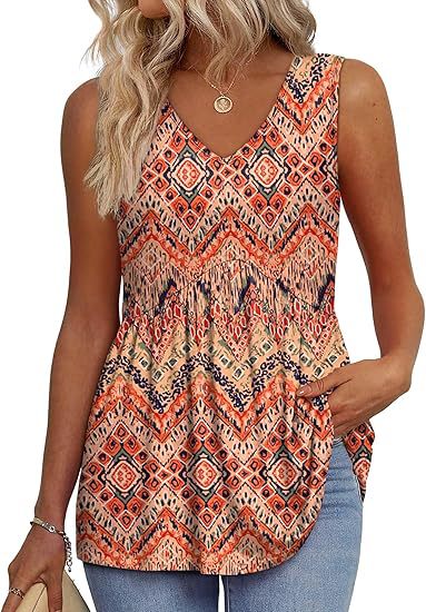 Wrenith | Women's Sleeveless Peplum Tank Top - Black - Image 7