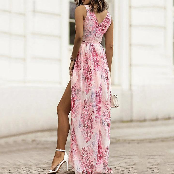 Wrenova | Women's Print Maxi Dress - Image 3