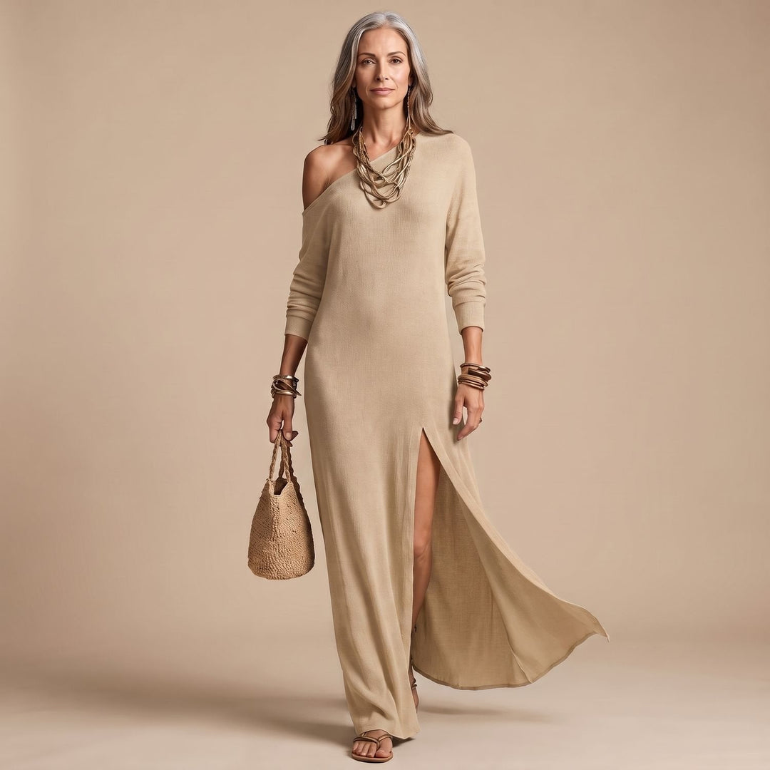 Wyndelle | Women's Summer Maxi Dress One Shoulder - Image 3