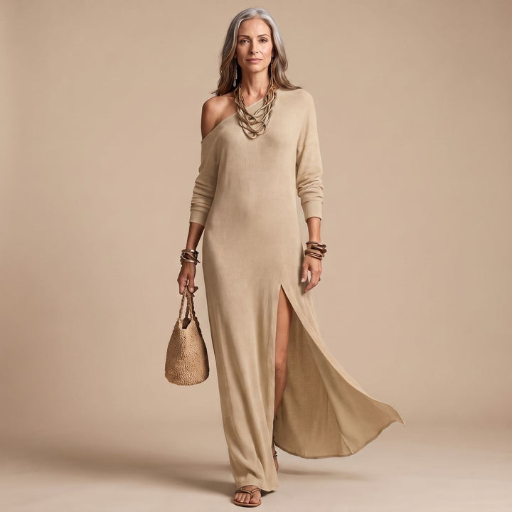Wyndelle | Women's Summer Maxi Dress One Shoulder - Image 3