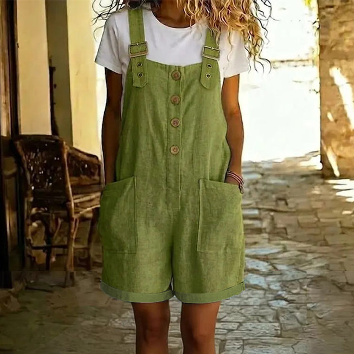Zarveth | Women's Denim Short Overalls Dungarees - Image 11
