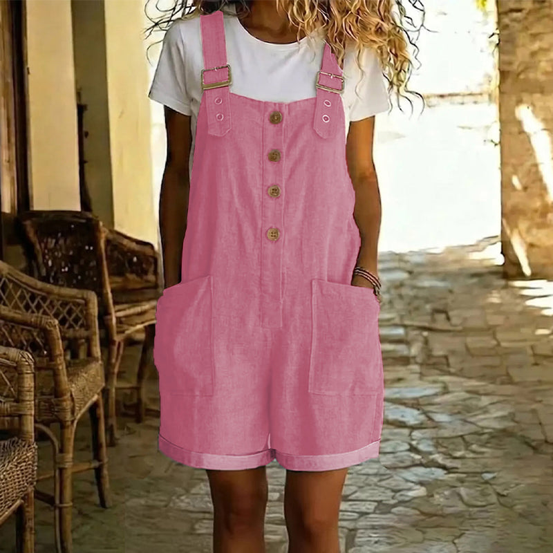 Zarveth | Women's Denim Short Overalls Dungarees - Image 12