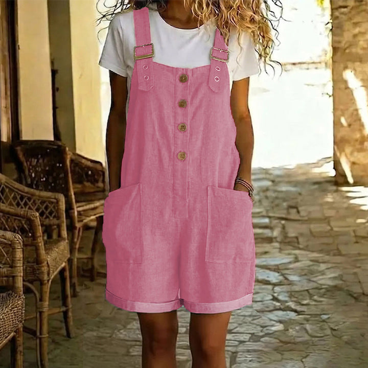 Zarveth | Women's Denim Short Overalls Dungarees - Image 12
