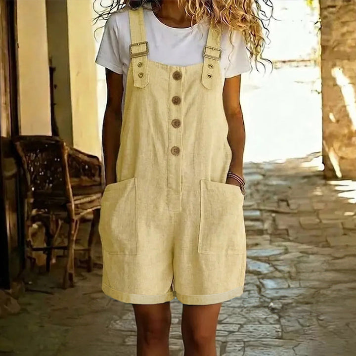 Zarveth | Women's Denim Short Overalls Dungarees - Image 9