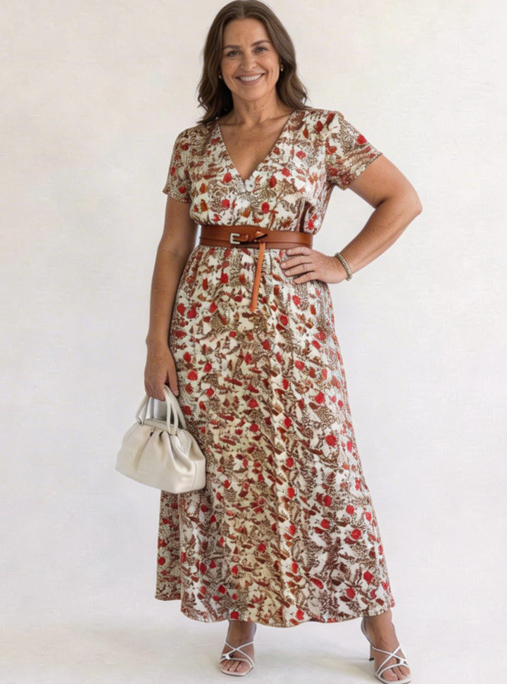 Zindelle | Women's Print Summer Maxi Dress - Floral - Image 4
