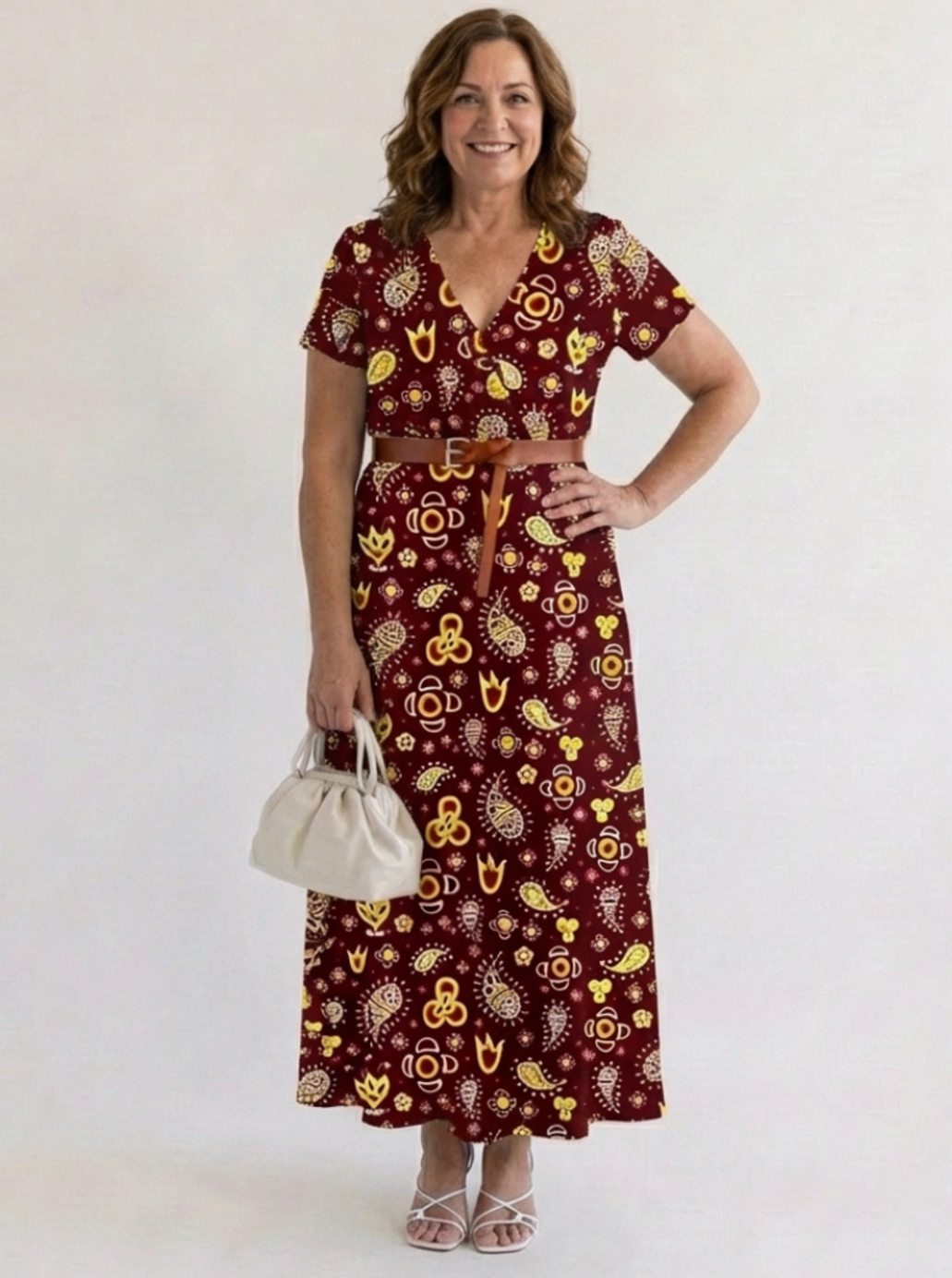 Zindelle | Women's Print Summer Maxi Dress - Floral - Image 7