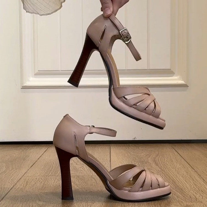 Zivara | Women's Strappy Heeled Sandals - Image 4