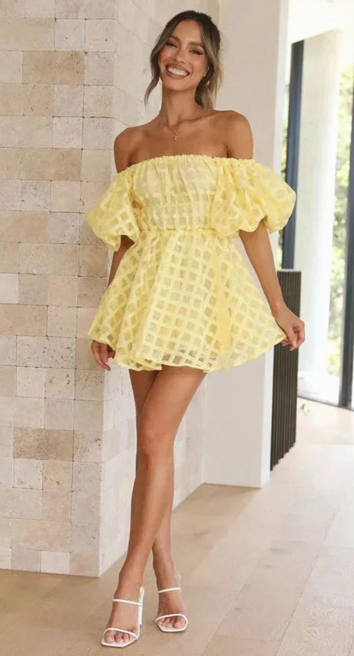 Zivarne | Women's Off-Shoulder Mini Dress - Black - Image 18