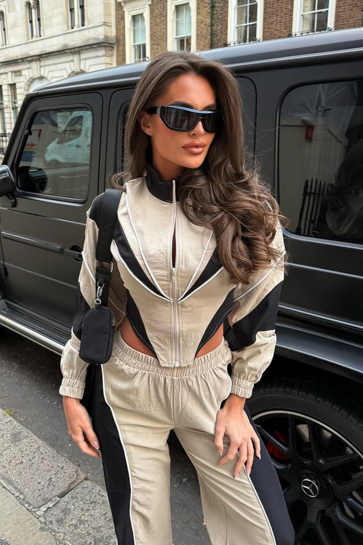 Zivelle | Women's Festival Two Piece Set Colour Block - Image 1