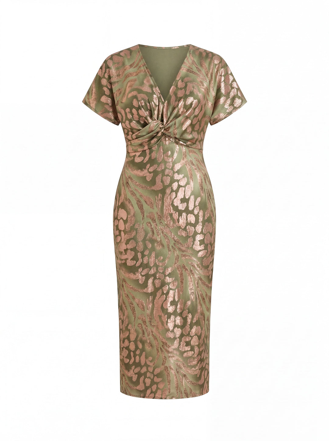 Zivette | Women's Printed Midi Summer Dress - Image 5