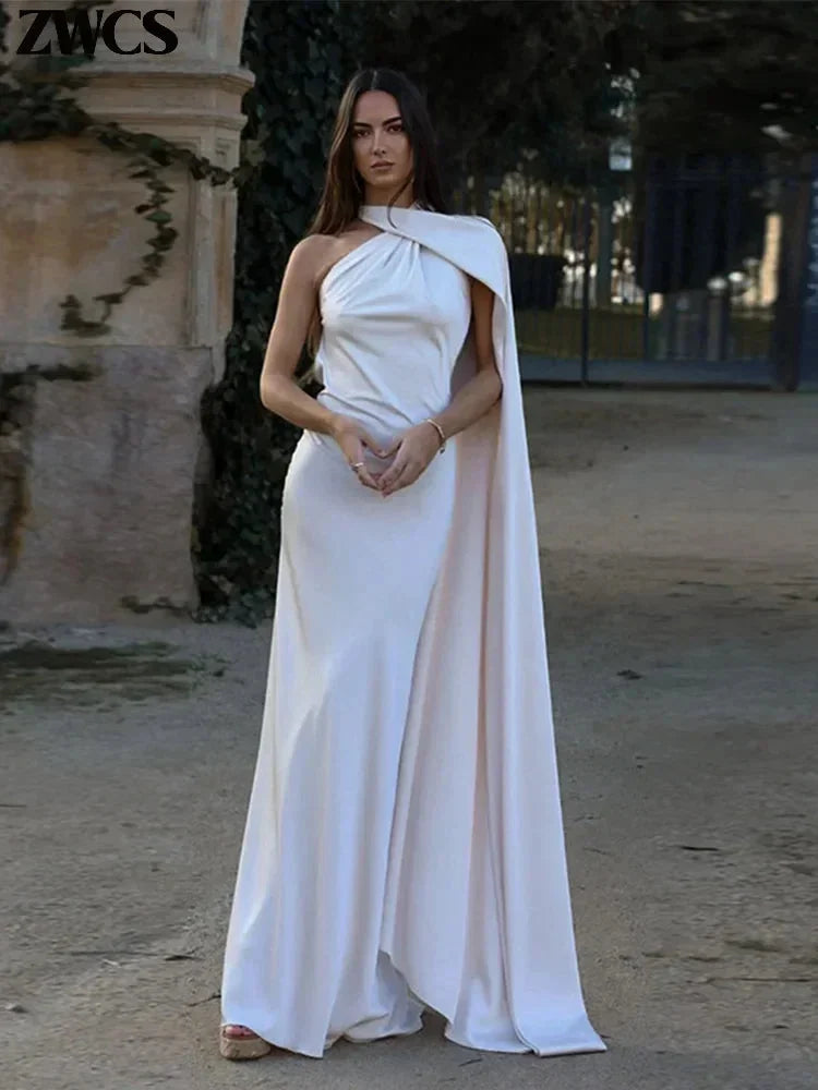Zivorne | Women's Halter Neck Formal Maxi Dress - Image 9